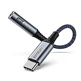 BENEWY USB C auf 3.5 mm Klinke Adapter, USB Type-C auf 3.5 mm Klinkenanschluss Adapter, USB C Klinke Adapter kompatibel mit Samsung S21/S21 Plus/S20/Note 20/A52,Pixel 4a/4, Huawei P30/P20/Mate 20