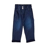 STUMMER Baby Mini Girls Mädchen, Hose, Jeans, blau, Größe 86, 18 M