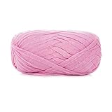 PPLAS Bindegarn 100 g/pcs Fantastische Garne für Hand Stricken Dicke Faden Häkeln Tuch Garn DIY Bag Handtasche Teppichkissen Baumwolltuch T-Shirt Garn (Color : 1202)