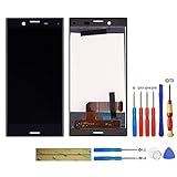 swark LCD Display Kompatibel mit Sony Xperia X Compact SO-02J, F5321 (Schwarz Ohne Rahmen) Touch Screen Replacement + T