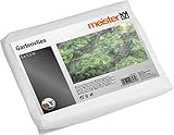 Meister Gartenvlies 5 x 1,5 m - 17 g/m² - PP - Schutz vor Kälte - Luft- & wasserdurchlässig - Geeignet zur Ernteverfrühung - Unterstützt den Reifeprozess / Schutzvlies / Beet-Abdeckung / 9961300