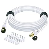 Cat-8-Ethernet-Kabel, 25 m, Internet-Netzwerk-LAN-Patchkabel, High-Speed, 2000 MHz, 40 Gbit/s, RJ45-Kabel für Gaming, Xbox, PS5, PS4, Modem, Router, kompatibel mit Cat7/Cat6a/Cat5e-Netzwerk