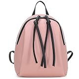 CUHAWUDBA Langer Bart Rei？Verschluss Schulter Kleiner Rucksack Mode L？Ssig Kleine Tasche R