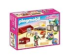 PLAYMOBIL Dollhouse 70207 Gemütliches Wohnzimmer, mit Lichteffekt, ab 4 J