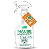 Silberkraft Mäuseabwehrspray 2 x 500 ml, Mäuseabwehr für Haus & Garten, Fernhaltemittel gegen Mäuse und Nagetiere, wirksame Alternative zu Gift & F