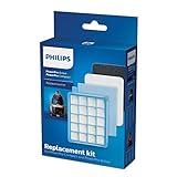 Philips FC8058/01 Komplettes Filterset für beutellose Staubsauger PowerPro Active und Comp