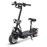 GUNAI Elektroroller 3200W Dual Motor 11' Offroad Doppelscheibe Bremse Vakuum Reifen Offroad Scooter Faltbar mit 60V 28AH Lithiumb