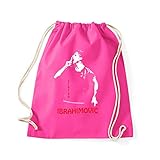 Art T-Shirt, Rucksack Zlatan Ibrahimovic, Turnbeutel, freddie-sac-fuc, Pink,