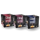 Tchibo Qbo Probierset, verschiedene Sorten Espresso, 81 Stück (3x27 Kaffeekapseln), nachhaltig &