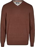 Daniel Hechter - Herren Pullover mit V-Ausschnitt (102805-65020), Größe:XL, Farbe:blackbrown (490)