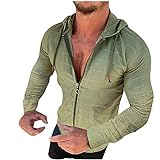 Herrenbekleidung Verkauf Verkauf Verkauf Mode Herren Langarm Kapuzen Cardigan Casual T-Shirt Gentleman Warm Herren Polo Rugby Shirts Patchwork Tops Größe S-XXXXXL, Grün 1, 3XL