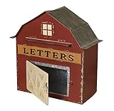 Gerson Metallbuchstaben an Santa Farmhouse Scheune Briefkasten Weihnachten Nordpol Antik