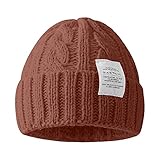 MARTINSHARK Mutzen fur Frauen Winter Damen Faux Winter Warme Kapuze Schal Mütze Snood Tasche Mützen H