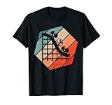 Achterbahn Freizeitpark Retro Vintage Motiv Geschenk T-S