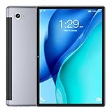 Tablet-PC 10 Zoll Android 10,1 Zoll, 8GB RAM, 128GB ROM,Octa-Core-Prozessor Mit 2,0 GHz, 2230 * 1080 HD-IPS-Display, 8800mAh Akku, 48MP Rückfahrkamera, WLAN, Bluetooth (Color : Gris)