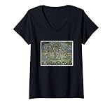 Damen Gustav Klimts Apfelbaum I. T-Shirt mit V