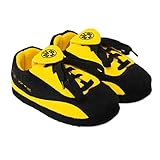 Borussia Dortmund Kids Hausschuhe (31/32, schwarz/gelb)