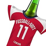 LEIPZIG Trikot-Kühler Geschenk-Box Fanartikel FUSSBALL-GOTT | Home Trikot Überraschung | Passend für Rb Leipzig-Fanartikel | Mann Freund Bruder Weihnachten Wichteln Trikotkühler by MYFANSHIRT