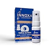 Innoxa Augenspray für rote und irritierte Augen – geruchlos und farblos – natürlich – gegen Müdigkeit der Augen – 10