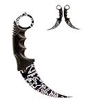 ARIKnives CS GO Karambit Elite - Freehand - CSGO Knife Skin Counter Strike Global Offensive Jagdmesser S