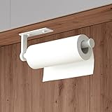 Küchenrollenhalter, Papierhandtuchhalter der Wand Montiert Küchentuchhalter unter dem Schrank, Papierrollenhalter der Küchenspülenwand, Papiertuchspender Aluminiumlegierung Silber, 275