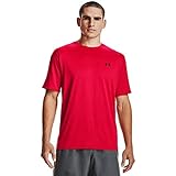 Under Armour UA Training Vent 2.0 SS, atmungsaktives Sport Shirt, leichtes komfortables Herren T-Shirt Herren, Rot (Red / Black) , L