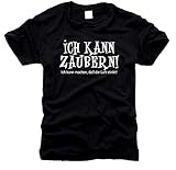 Ich kann zaubern - ich kann machen, daß die Luft stinkt - T-Shirt - Gr. XXXL