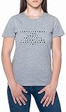 I Have Brought Peace Freedom Justice and Security Frauen T-Shirt Grau Rundhals Women Grey Round Neck M