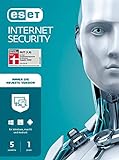 ESET Multi-Device Internet Security 2022 | 5 Geräte | 1 Jahr | Windows (10, 8, 7 und Vista), macOS, Linux und Android | Dow