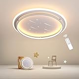 36W LED Deckenleuchte, Sternen Deckenlampe Dimmbar 3000K-6000K, 40cm Moderne Kreative Sternenlampe Deckenlampen für Kinderzimmer Babyzimmer Schlafzimmer W