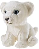 Heunec 237575 MISANIMO Weisser Löwe sitzend 15 cm, weiß