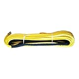 QuQiu Winch Line Kabelseil 10mm * 28m Synthetische Winde Seil Auto Autoteile Für Autos, Anhänger (Color Name : Black)
