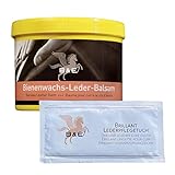 Bense & Eicke Bienenwachs-Lederpflege-Balsam 500 ml + Gratis Lederpflegetuch - Pflege von G