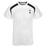 Tottenham Hotspur - Herren Trainingstrikot aus Polyester - Offizielles Merchandise - Geschenk für Fußballfans - Weiß - M