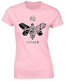 BTS Apparel Damen T-Shirt Rosa Pink