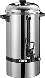 Saro 317-1000 Gastro Kaffeemaschine mit Rundfilter Modell Saromica 6005 Industriekaffeemaschine (6,75 Liter, 40 Tassen Kaffee, Brüh-, Warmhaltefunktion), Silb