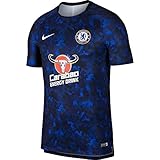 Nike Herren CFC M NK Dry SQD SS GX 2 T-Shirt, Hyper Cobalt/White, XL