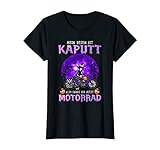 Damen MeinBesen ist kaputt Also fahre ich jetzt Motorrad Halloween T-S