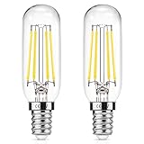 DORESshop E14 LED Glühbirne für Dunstabzugshaube, 4W LED Abzugshaube Lampe, 400LM Edison Birne, Ersetzt 40w Glühbirne, kaltweiß 6000K, 230V E14 LED Lampe für Dunstabzugshaube, Nicht Dimmbar, 2er-Pack