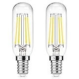 DORESshop E14 LED Glühbirne für Dunstabzugshaube, 4W LED Abzugshaube Lampe, 400LM Edison Birne, Ersetzt 40w Glühbirne, kaltweiß 6000K, 230V E14 LED Lampe für Dunstabzugshaube, Nicht Dimmbar, 2er-Pack