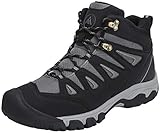 Mishansha Herren Wanderschuhe Wasserfest Damen Trekkingschuhe Männer Leicht Bergschuhe Frauen rutschfest Stiefelette Outdoorschuhe Wandern Trekking Stiefel(Schwarz, 44 EU)