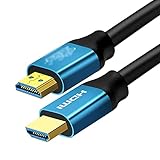 Verbindungskabel 4k HDMI Cord High Speed​HDMI- Kabel mit vergoldetem Stecker 2. 0 HDMI- Kordel kompatibel für Laptop, Monitor, TV& More Highspeed TV Kabel (Größe : 2M)