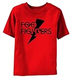 Foo Fighters 'Logo' (Red) Toddler T-Shirt (6-12 Months)