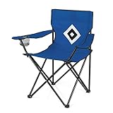 Hamburger SV Campingstuhl, blau, 50 x 50 x 80