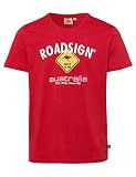 ROADSIGN Australia Herren T-Shirt mit Australien-Motiv rot | XXL