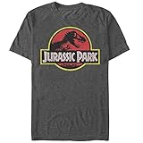 Jurassic Park Herren T-Shirt, Mokka Heather, XX-Larg
