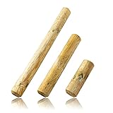 BooGardi Runde Holzpalisaden · 39 Größen · Palisaden Holz als Beeteinfassung, Beetumrandung und Rasenkante (ø 10cm, Länge: 180cm)