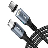 NIMASO Magnetisches Ladekabel 2M,100W PD Usb C Auf Usb C Kabel Nylon Kompatibilität Für Samsung Galaxy S21/Sony Xperia/iPad mini 6 /iPad Pro/Huawei P40 Pro/Macbook pro 16 /Google Pixel/Honor/Tab