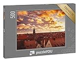 puzzleYOU: Puzzle 500 Teile „Historisches Zentrum von Nürnberg, Deutschland“