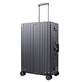 Travelking Koffer aus Aluminium, verschiedene Größen, 50,8 cm - 71,1 cm, grau (Grau) - TK-M-GR-24-NEW